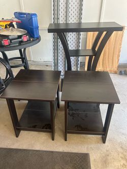 End tables + entry way table