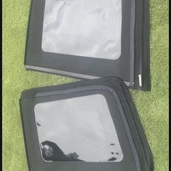  Jeep Wrangler JK 4-Door) Master Top Replacement Quarter Window; * BLACK TINT BOTH PASSENGER SIDE ONLY !!!!