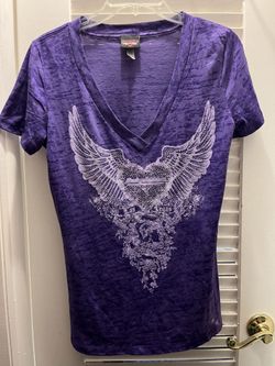 Women’s Harley Davidson V-neck Tee XL