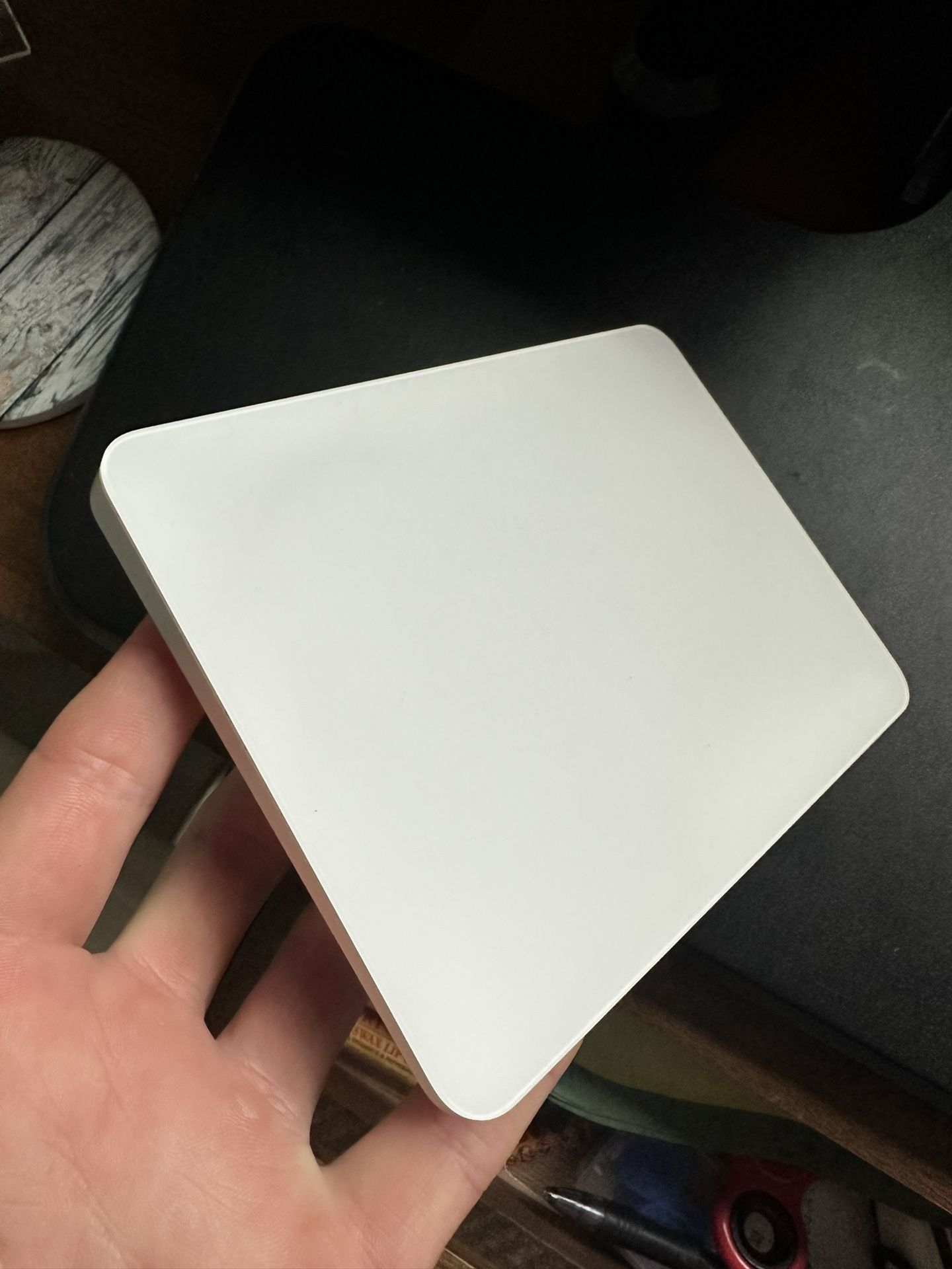 Apple Magic Trackpad: Wireless, Bluetooth, Rechargeable. Works with Mac or iPad; Multi-Touch Surface - White