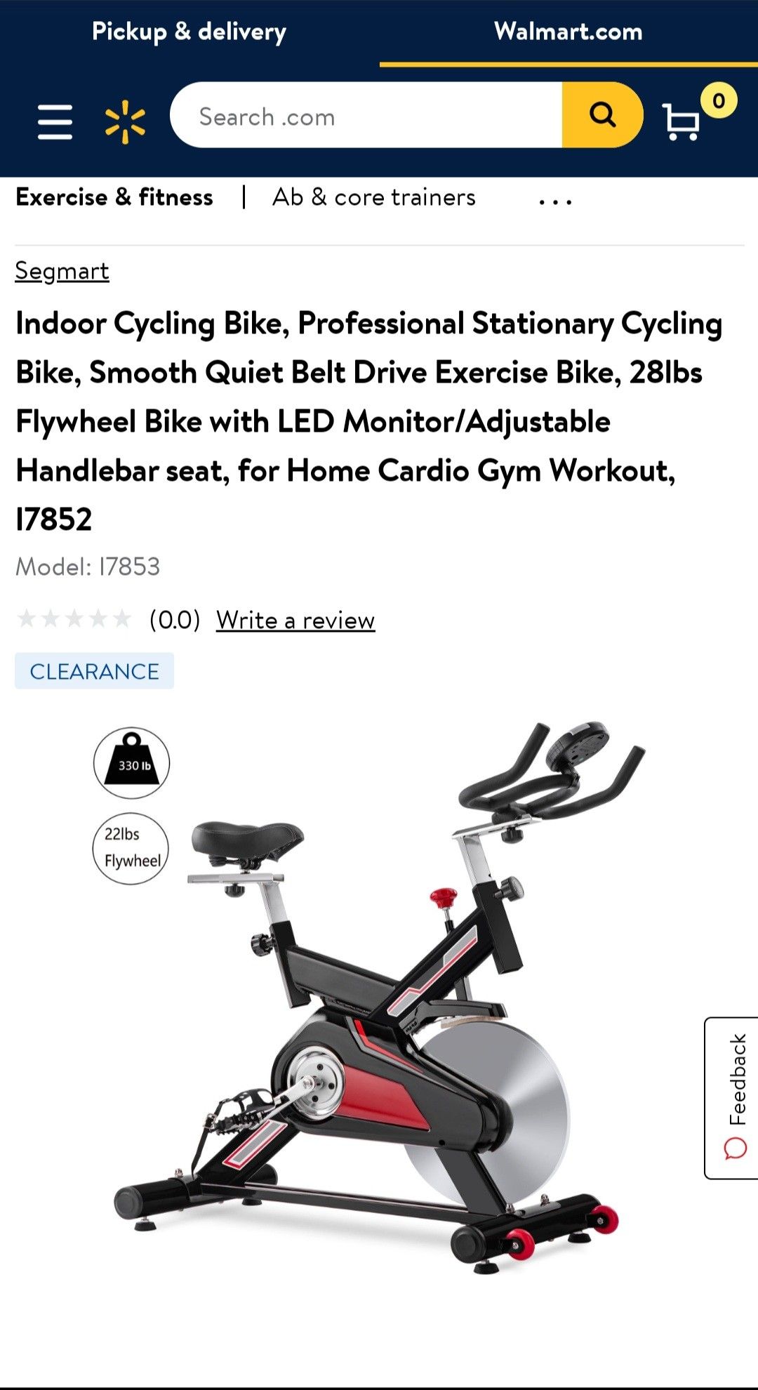 Indoor Cycling Bike Brand New