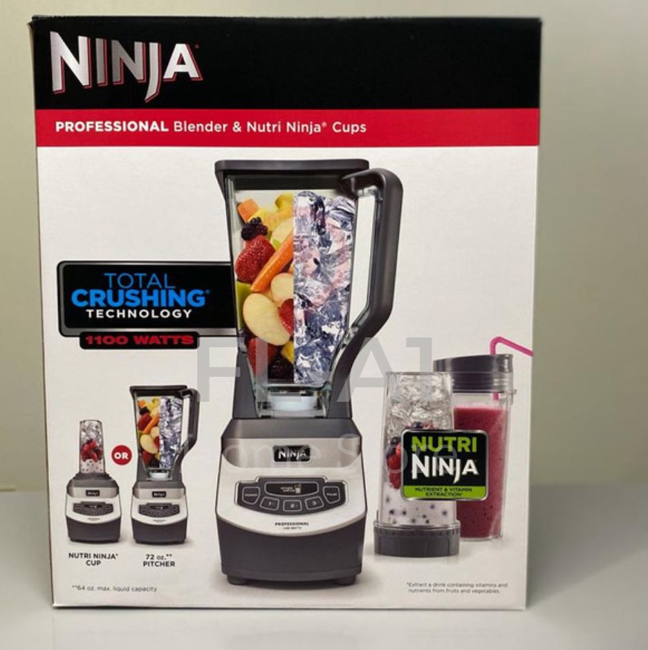 NINJA PROFESSIONAL BLENDER AND NUTRI NINJA CUPS for Sale in Miami, FL -  OfferUp