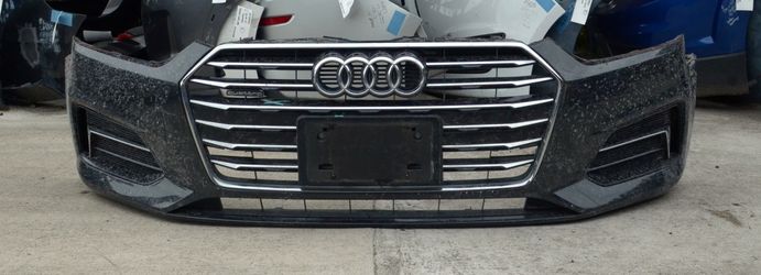 USED REF#B801 || 2018-2020	AUDI A5 || FRONT BUMPER ASSEMBLY