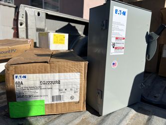 Eaton Dg222urb 60amp Disconnect