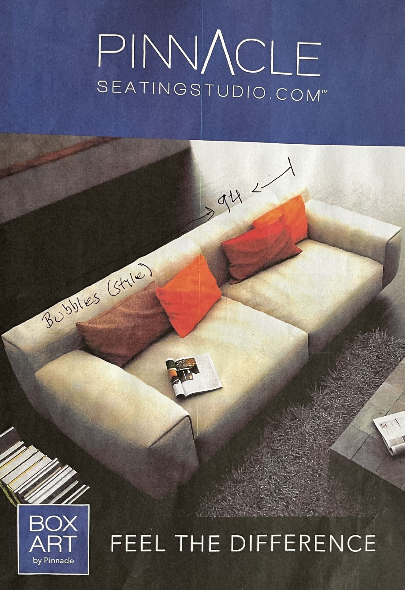Modern Sofa And 2 Swivel/Reclining Chairs