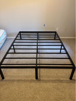 Queen bed frame 14” height