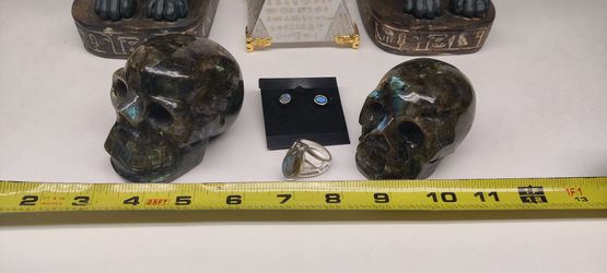 Labradorite Skulls Bundle 