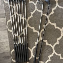 Dunlop DMT Mass Transfer Oversize Irons #3-9, Pitching Wedge and a Driver