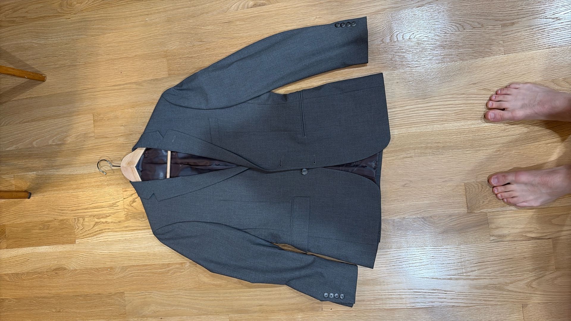 Grey Suit Jacket 