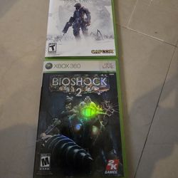Lost Planet And bioshock2 Xbox 360