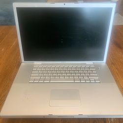 Vintage 17” Silver MacBook Pro (2009) – For Parts or Repair