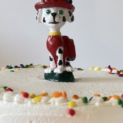 Pawpatrol Marshall Birthday Cake Candle 