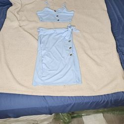 New Shein 2pc Shirt 👕 & skirt 
