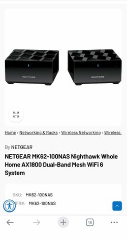 Nighthawk Dual-band Mesh Routers