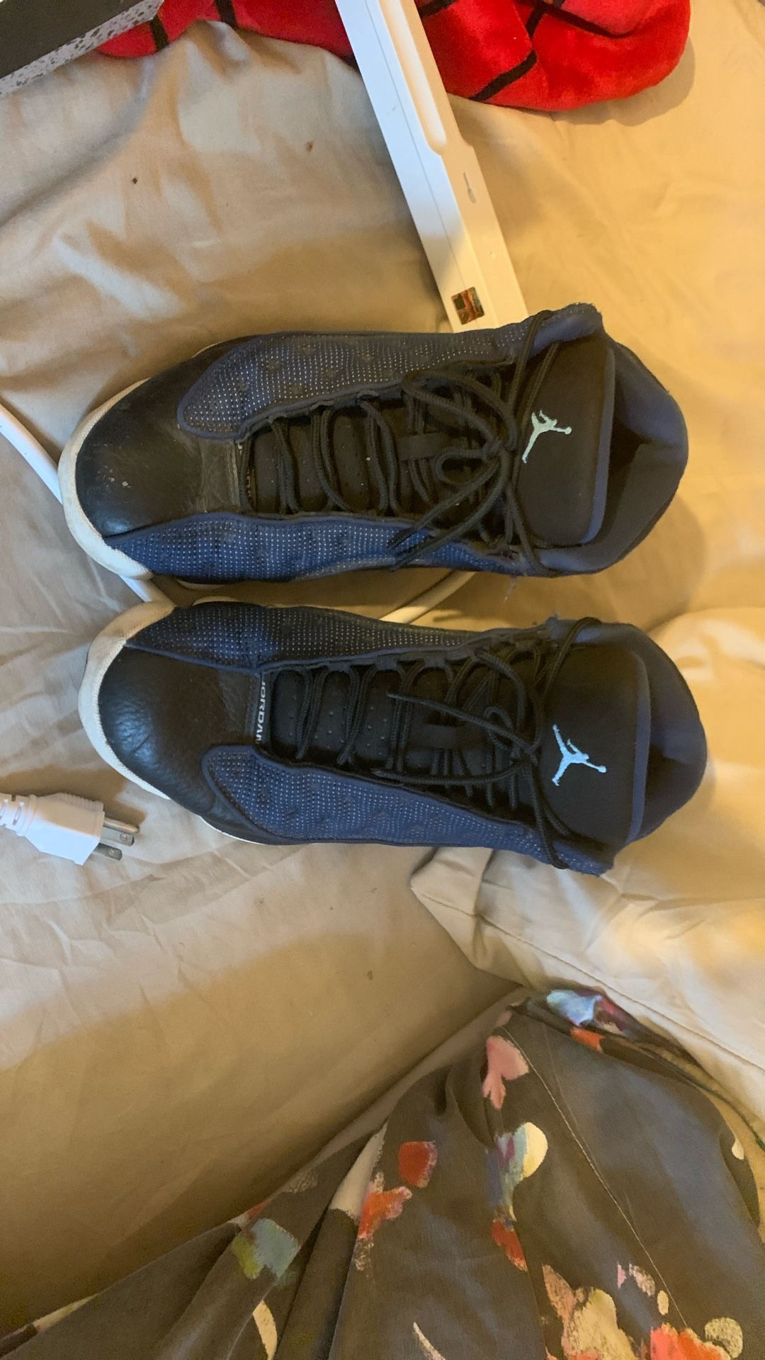 Jordan’s 13 Brave Blue Size 10