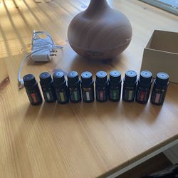 Oil Diffuser With Essential Oils 