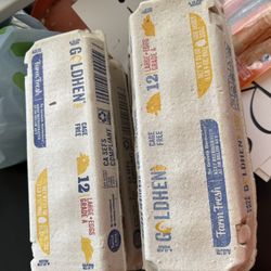 Ranch Grown organic eggs