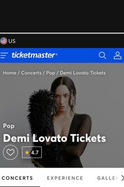 Demi Lovato tickets