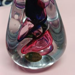 Jablonski Blown Paperweight