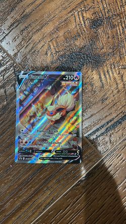 Flareon V Full Art Holo Pokémon Card
