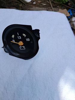 1989 sheriff's chevy silverado square body battery gauge