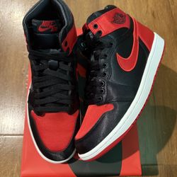 Jordan 1 Satin Bred Size 8 