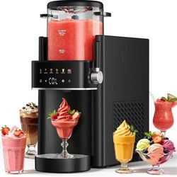 2-in-1 Slushie & Soft Serve Ice Cream Machine – 40oz