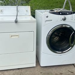 Kenmore washer and dryer