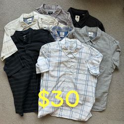Hurley & Element Button-Up Shirts Size XL