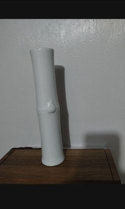 BAMBOO STICK PORCELAIN - CERAMIC VASE 12"×2.5"