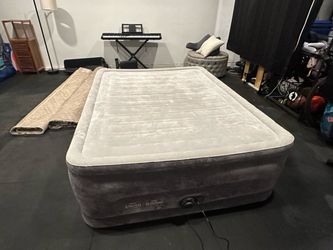 Intex Full-Size Air Mattress with Built-In Pump – $25 OBO