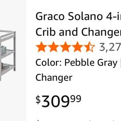 4-1 Convertible Crib & Mattress