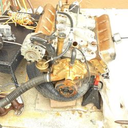 73 350 Rocket Gold Motor W/ Powerglide 