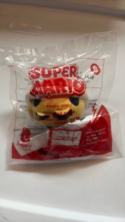 Super Mario toy from McDonald’s, happy meal