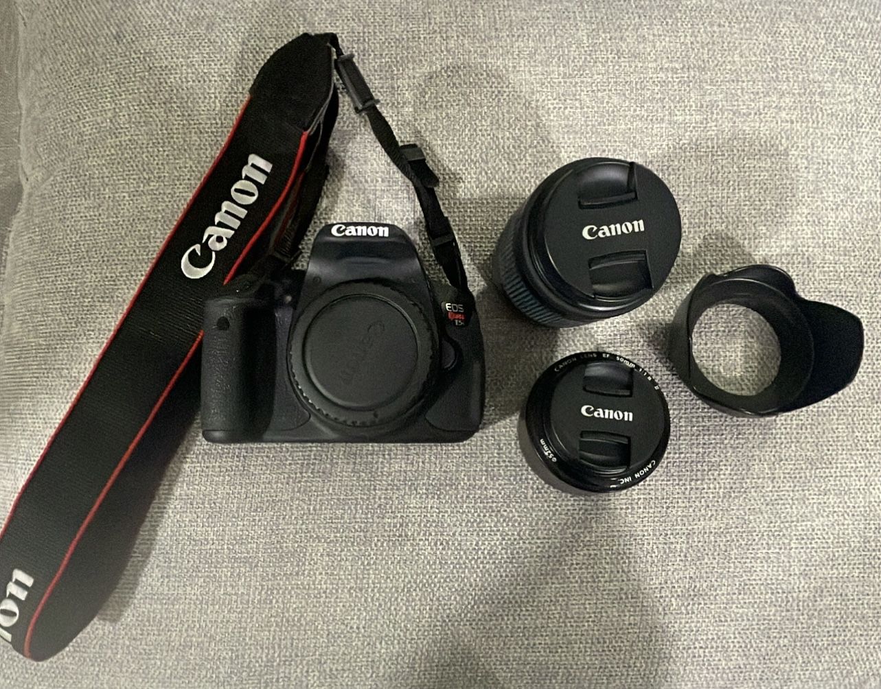 Canon EOS Rebel T5i Come With Extra Lens 