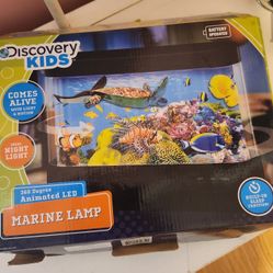 Discovery Kids 3D Animated Marine Lamp 