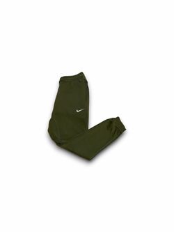Nike sportswear essential club fleece tapered sweatpants olive green men’s small