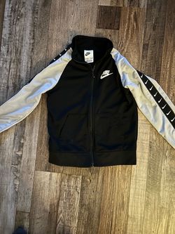 Nike Kids Track Jacket Black White
