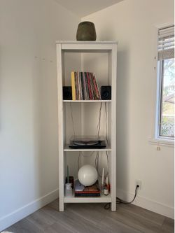 White bookcase