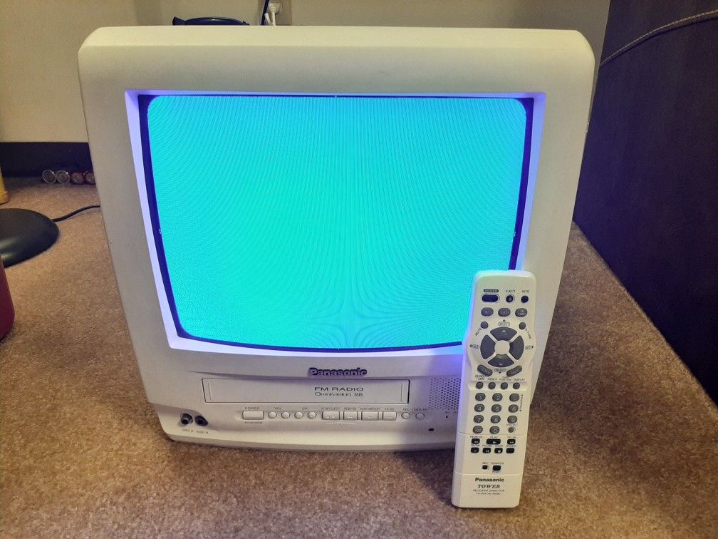 Panasonic Omnivision TV/VCR combo