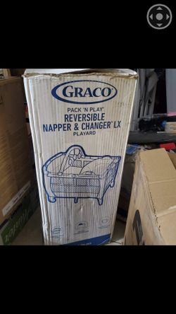 Graco Pack 'n Play Playard with Reversible Seat & Changer LX, Basin