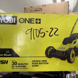 RYOBI ONE+ 18V 13 in. Cordless Battery Walk Behind Push Lawn Mower (Tool Only)