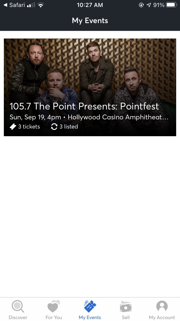 105.7 Pointfest Tickets 