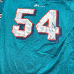 Zach Thomas Miami Dolphins Team Nike Jersey
