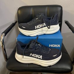 Hoka Bondi 9 Navy Blue Size 10D Men’s $100