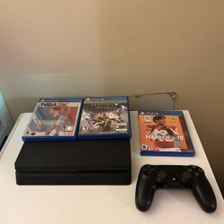 Sony PS4 Slim | Controller & Games Included