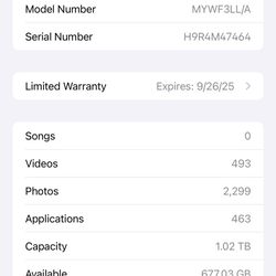 iPhone 16 Pro Max 1tb  AT&T
