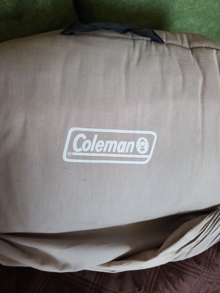 Thick Cotton Colman Sleeping Bag Cleen Inside