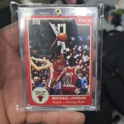 🔥1984 STAR Michael Jordan Rc !MINT CONDITION!🔥