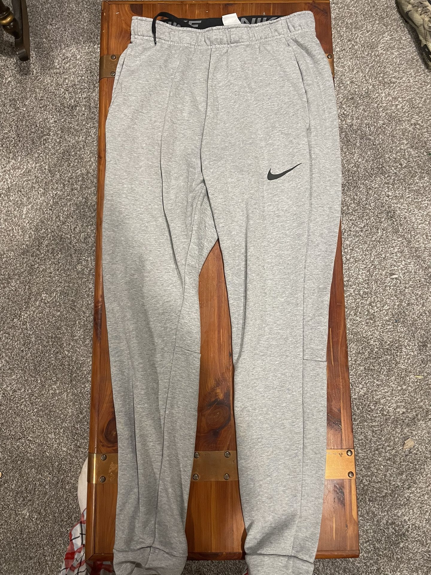 Nike Dri-FIT Gray Joggers (Medium Tall)
